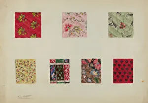 Patchwork Quilt, c. 1938. Creator: Henry Granet Patchwork Quilt, c. 1938. Creator: Henry Granet