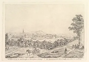 Paths in the Dukedom of Salzburg, early 19th century. Creator: Johann Christian Erhard Paths in the Dukedom of Salzburg, early 19th century. Creator: Johann Christian Erhard