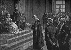 Peers and Commoners Presenting Patriotic Address to the Queen on Eve of the Crimean War Peers and Commoners Presenting Patriotic Address to the Queen on Eve of the Crimean War
