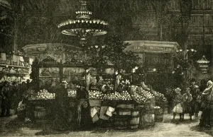 The Peoples Market, 1898. Creator: Unknown The Peoples Market, 1898. Creator: Unknown