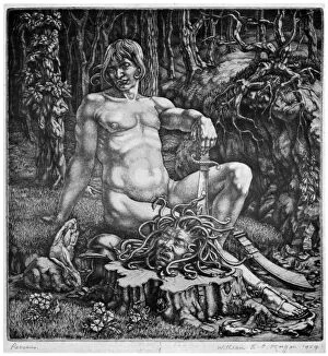 Images Dated 2nd February 2008: Perseus, 1929 (1930).Artist: William EC Morgan