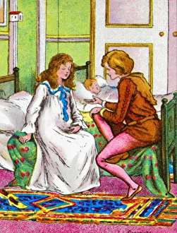 Peter Pan Scenes: Defeat of the Pirates, c1905. Art Prints
