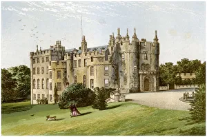 Picton Castle, Pembrokeshire, Wales, home of the Phillips family, c1880 Picton Castle, Pembrokeshire, Wales, home of the Phillips family, c1880
