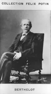 Pierre Eugene Marcellin Berthelot, French organic chemist and politician, c1885. Artist: Pierre Petit Pierre Eugene Marcellin Berthelot, French organic chemist and politician, c1885. Artist: Pierre Petit