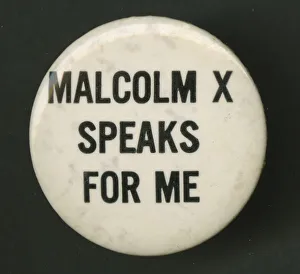 Malcolm X Prints: Malcolm X Speaks For Me Print, 1960-1970