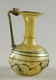 Blown Glass Gallery: Pitcher, 4th-5th century. Creator: Unknown