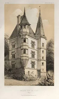 Pl. 61, Ancien Fief De Fley (Nièvre), 1860. Creator: Victor Petit (French, 1817-1874) Pl. 61, Ancien Fief De Fley (Nièvre), 1860. Creator: Victor Petit (French, 1817-1874)