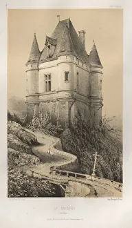 Pl. 77, Le Mesnil (Correze), 1860. Creator: Victor Petit (French, 1817-1874) Pl. 77, Le Mesnil (Correze), 1860. Creator: Victor Petit (French, 1817-1874)