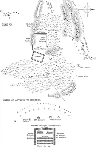 Plan of the Battle of Hasheen, (March 20, 1885), c1885 Plan of the Battle of Hasheen, (March 20, 1885), c1885