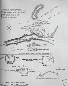 Plan of the Battle of Tamai, (March 13, 1884), c1881-85 Plan of the Battle of Tamai, (March 13, 1884), c1881-85