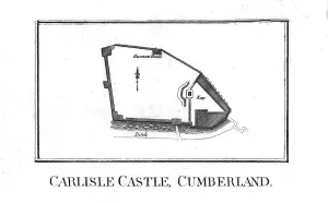 Plan of Carlisle Castle, Cumberland, late 18th century Plan of Carlisle Castle, Cumberland, late 18th century