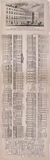 New Bridge Street Gallery: Plan of New Bridge Street, London, c1838
