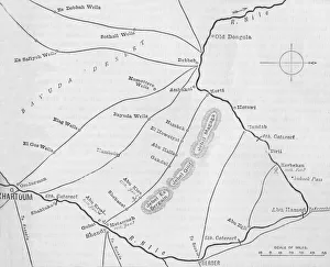 Plan of the Theatre of War in the Second Soudan Campaign, c1881-85 Plan of the Theatre of War in the Second Soudan Campaign, c1881-85
