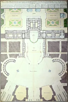 Plans for the transformation of Versailles, France, 1780 Plans for the transformation of Versailles, France, 1780