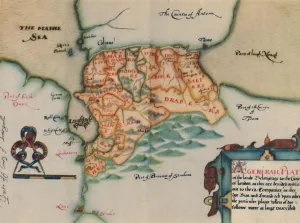 The Plantation of Ulster, 17th century, (1948). Creator: Unknown The Plantation of Ulster, 17th century, (1948). Creator: Unknown