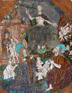 Plaque with the Last Judgement, French, ca. 1500. Creator: Unknown Plaque with the Last Judgement, French, ca. 1500. Creator: Unknown