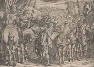 Plate 10: Alexander Finding the Body of Darius, from The Deeds of Alexander the Great Plate 10: Alexander Finding the Body of Darius, from The Deeds of Alexander the Great
