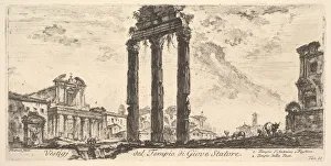 Plate 10: Ruins of the Temple of Jupiter Stator (Jupiter the Supporter). 1. Temple of Plate 10: Ruins of the Temple of Jupiter Stator (Jupiter the Supporter). 1. Temple of