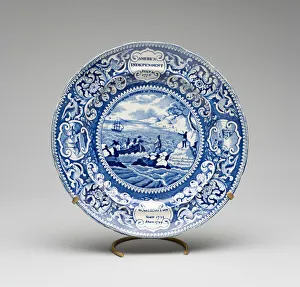 Plate, 1825/30. Creator: Enoch Wood & Sons Plate, 1825/30. Creator: Enoch Wood & Sons