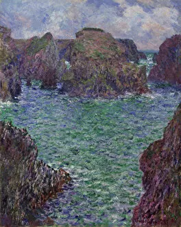Belle Ile Gallery: Port-Goulphar, Belle-Ile, 1887. Artist: Monet, Claude (1840-1926)
