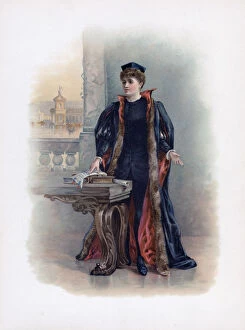 Images Dated 7th October 2006: Portia, 1891.Artist: Fanny Bowers