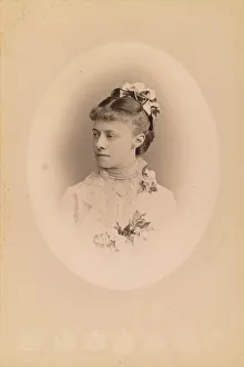 Portrait of Duchess Therese Petrovna of Oldenburg (1852-1883), Princess Romanovskaia, c Portrait of Duchess Therese Petrovna of Oldenburg (1852-1883), Princess Romanovskaia, c