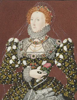 Portrait of Elizabeth I of England. Artist: Anonymous Portrait of Elizabeth I of England. Artist: Anonymous