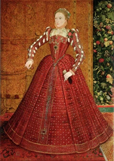 Flanders Gallery: Portrait of Elizabeth I of England (The Hampden Portrait), ca 1563. Artist: Meulen