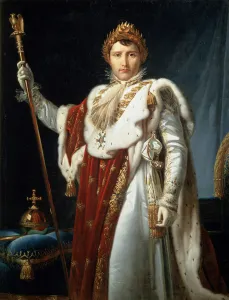 Images Dated 8th June 2010: Portrait of Emperor Napoleon I Bonaparte, c1804. Artist: Francois Pascal Simon Gerard