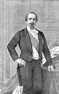 Portrait of Emperor Napoleon III of France (1808-1873). Artist: Anonymous Portrait of Emperor Napoleon III of France (1808-1873). Artist: Anonymous