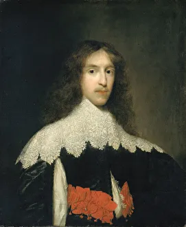 Portrait of a Gentleman, ca. 1635-1640. Creator: Cornelis Janssens van Ceulen Portrait of a Gentleman, ca. 1635-1640. Creator: Cornelis Janssens van Ceulen