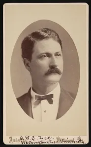 Portrait of George Washington Custis Lee (1832-1913), 1876. Creator: David H. Anderson Portrait of George Washington Custis Lee (1832-1913), 1876. Creator: David H. Anderson