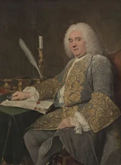 Portrait of Jean-Gabriel du Theil at the Signing of the Treaty of Vienna, 1738-1740 Portrait of Jean-Gabriel du Theil at the Signing of the Treaty of Vienna, 1738-1740