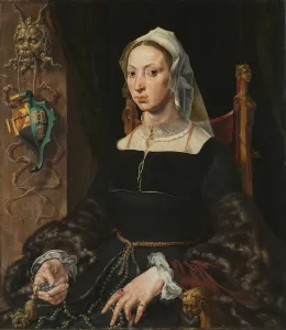 Portrait of Machtelt Suijs, c. 1540-1545. Creator: Maerten van Heemskerck (Dutch, 1498-1574) Portrait of Machtelt Suijs, c. 1540-1545. Creator: Maerten van Heemskerck (Dutch, 1498-1574)