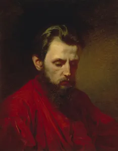 Portrait of the painter Vyacheslav Grigoryevich Schwarz (1838-1869), 1870. Artist: Litovchenko Portrait of the painter Vyacheslav Grigoryevich Schwarz (1838-1869), 1870. Artist: Litovchenko