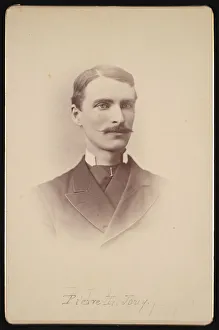 Portrait of Pierre Louis Jouy (1856-1894), March 1881. Creator: Unknown Portrait of Pierre Louis Jouy (1856-1894), March 1881. Creator: Unknown