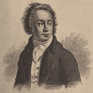Portrait of the poet Ivan S. Barkov (1732-1768), 19th century. Artist: Anonymous Portrait of the poet Ivan S. Barkov (1732-1768), 19th century. Artist: Anonymous