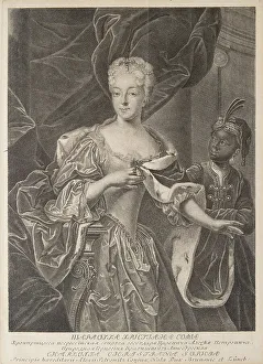 Portrait of Princess Charlotte of Brunswick-Wolfenbuttel (1694-1715) Portrait of Princess Charlotte of Brunswick-Wolfenbuttel (1694-1715)