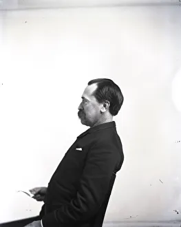 Portrait in Profile of Theodore Nicholas Gill (1837-1914), 1880s Portrait in Profile of Theodore Nicholas Gill (1837-1914), 1880s