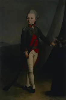 Portrait of Pyotr Alexeyevich Turchaninov (1769-1815), 1777. Artist: Stanishchevsky, L.S Portrait of Pyotr Alexeyevich Turchaninov (1769-1815), 1777. Artist: Stanishchevsky, L.S