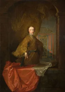 Portrait of Richard (Dicky) Bateman, 1741. Creator: Robert Tournieres Portrait of Richard (Dicky) Bateman, 1741. Creator: Robert Tournieres