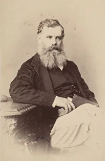 Portrait of Thomas Oldham (1816-1878), Before 1876. Creator: Schwarzchild & Co Portrait of Thomas Oldham (1816-1878), Before 1876. Creator: Schwarzchild & Co