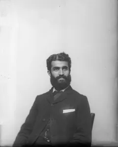 Portrait of Unidentified Man in Suit, 1880s. Creator: United States National Museum Portrait of Unidentified Man in Suit, 1880s. Creator: United States National Museum