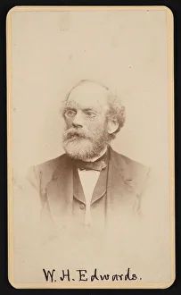 Portrait of William Henry Edwards (1822-1909), Circa 1870s/1880s Portrait of William Henry Edwards (1822-1909), Circa 1870s/1880s