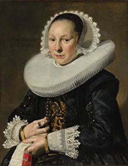 Portrait of a Woman, probably Aeltje Dircksdr. Pater, 1638. Creator: Frans Hals (Dutch, c Portrait of a Woman, probably Aeltje Dircksdr. Pater, 1638. Creator: Frans Hals (Dutch, c