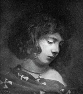 Portrait of a young woman, 1902-1903.Artist: Finlay Lewis Portrait of a young woman, 1902-1903.Artist: Finlay Lewis