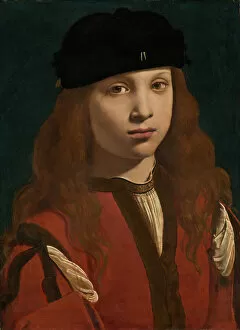 Sleeves Collection: Portrait of a Youth, c. 1495 / 1498. Creator: Giovanni Antonio Boltraffio