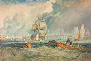 Sailing Ship Gallery: Portsmouth, c1824-5, (1905). Artist: JMW Turner