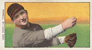 Powell, St. Louis, American League, from the White Border series (T206) for the America Powell, St. Louis, American League, from the White Border series (T206) for the America