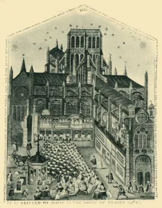 'Preaching at St. Paul's Cross in the Seventeenth Century', (1947). Creator: Unknown 'Preaching at St. Paul's Cross in the Seventeenth Century', (1947). Creator: Unknown